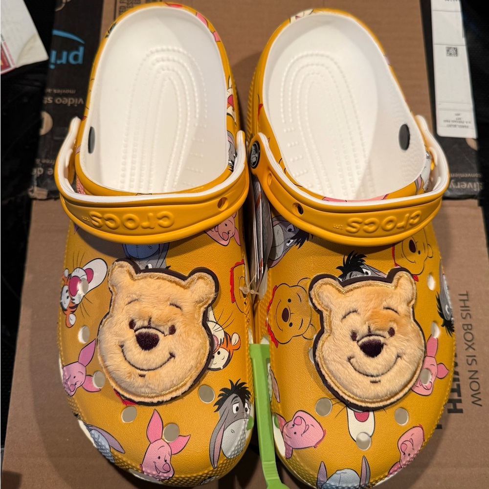 Winnie the Pooh Clogs for Adults by Crocs Size: M9/W11